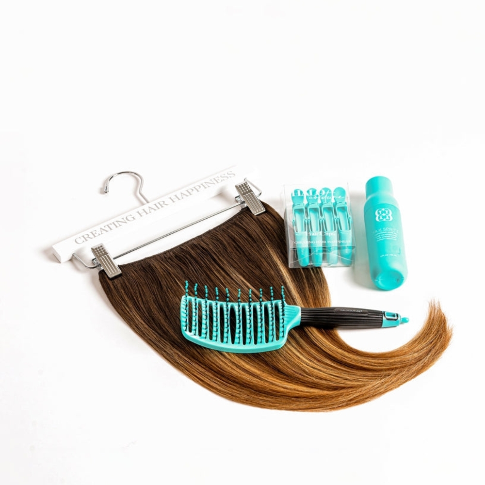 Halo Hair Care Set in Blue